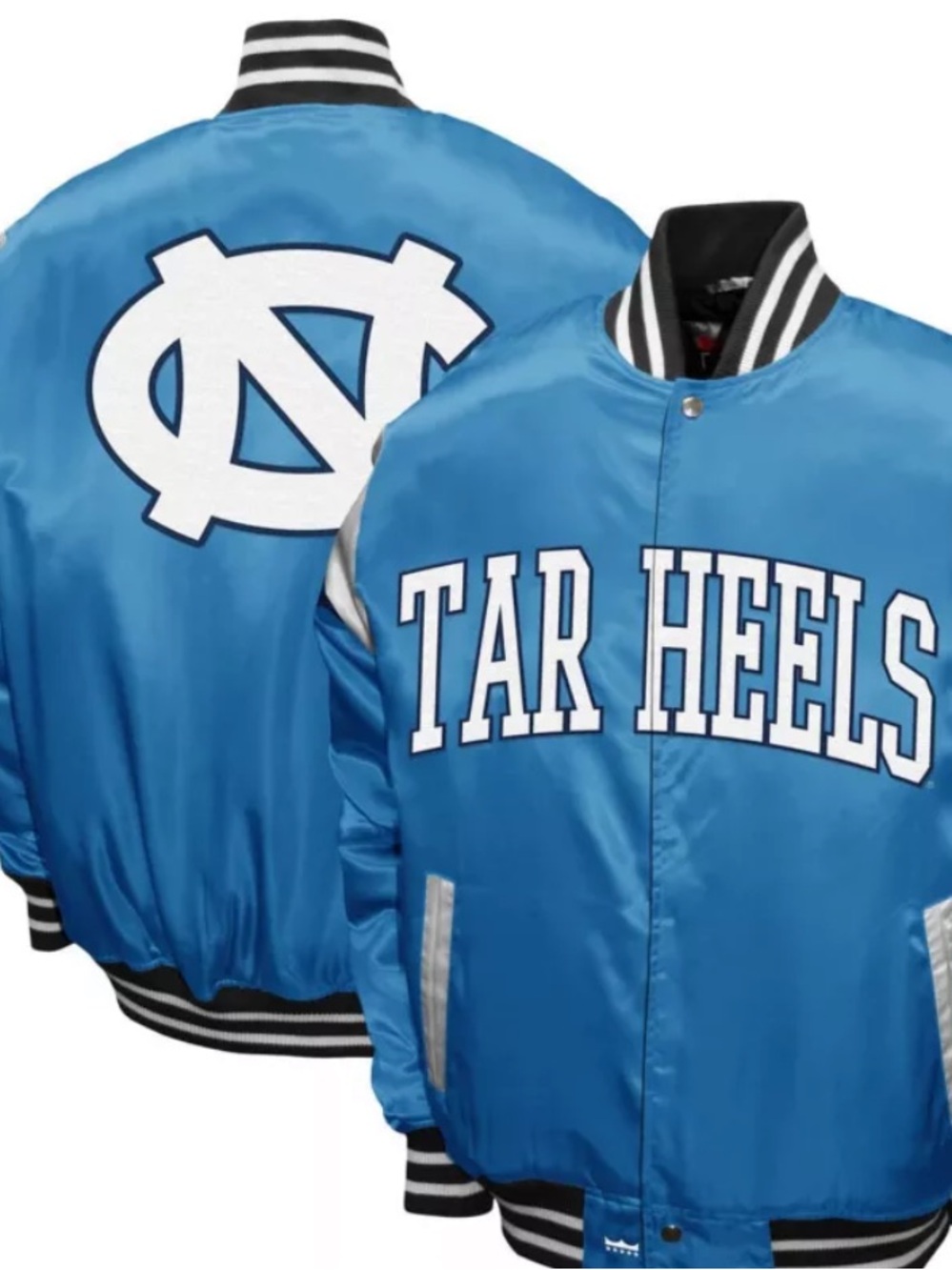 Tar Heels Franchise Club Bomber Jacket- New With Tags